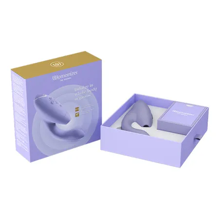 Womanizer Duo 2 Rechargeable Dual Stimulation Pleasure Air and GSpot Vibrator WeVibe Vibrators