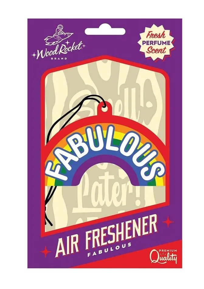 WoodRocket Vibrators Fabulous Air Freshener