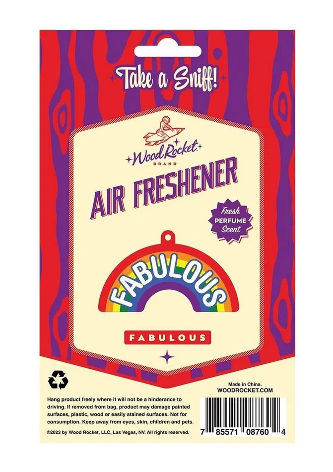 WoodRocket Vibrators Fabulous Air Freshener