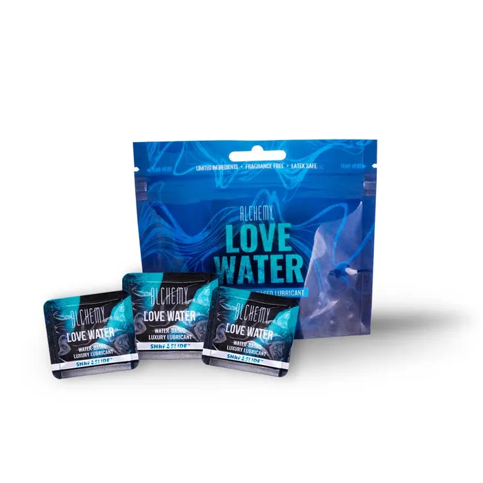 Alchemy Vibrators Alchemy Love Water Snap Slide Display 12 Packs 16 Ct WaterBased Lubricant Alchemy Vibrators Alchemy Love Water Snap Slide Display 12 Packs 16 Ct WaterBased Lubricant