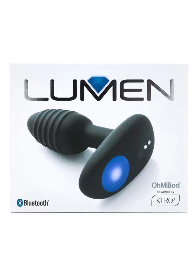 Anal Kiiroo Kiiroo Ohmibod Lumen Silicone Rechargeable Butt Plug