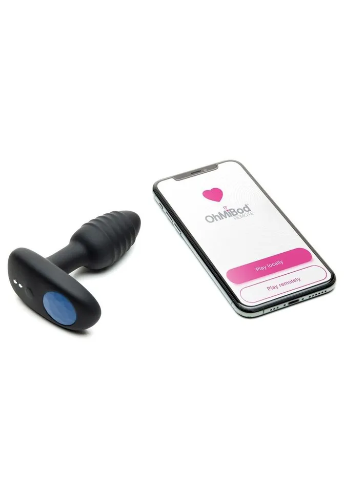 Anal Kiiroo Kiiroo Ohmibod Lumen Silicone Rechargeable Butt Plug