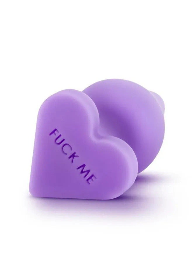 Anal Play with Me Play with Me Naughtier Candy Heart Fuck Me Silicone Butt Plug