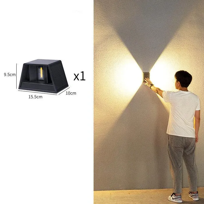 cj Solar Outdoor Corridor Waterproof Wall Lamp Female Sex Toys