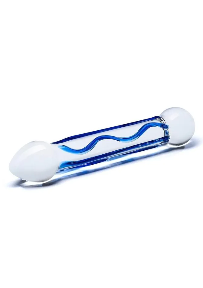 Dildos Glas Full Tip Glass Textured Dildo Glas