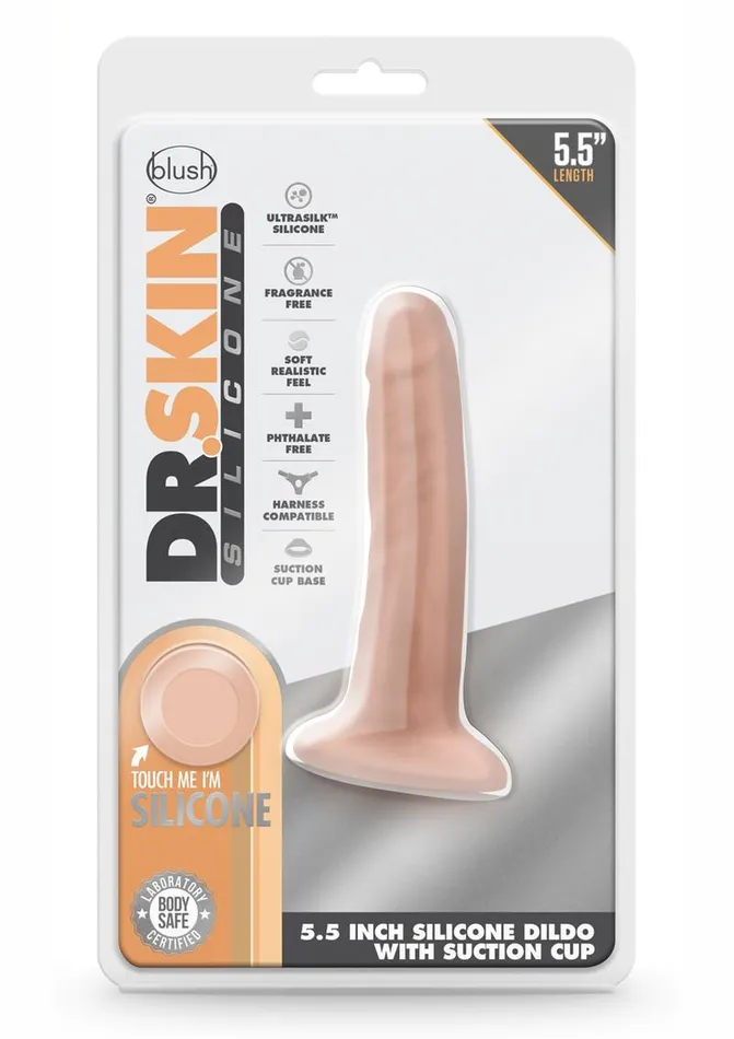 Dr Skin Dr Lucas Silicone Dildo with Suction Cup Dr Skin Female Sex Toys