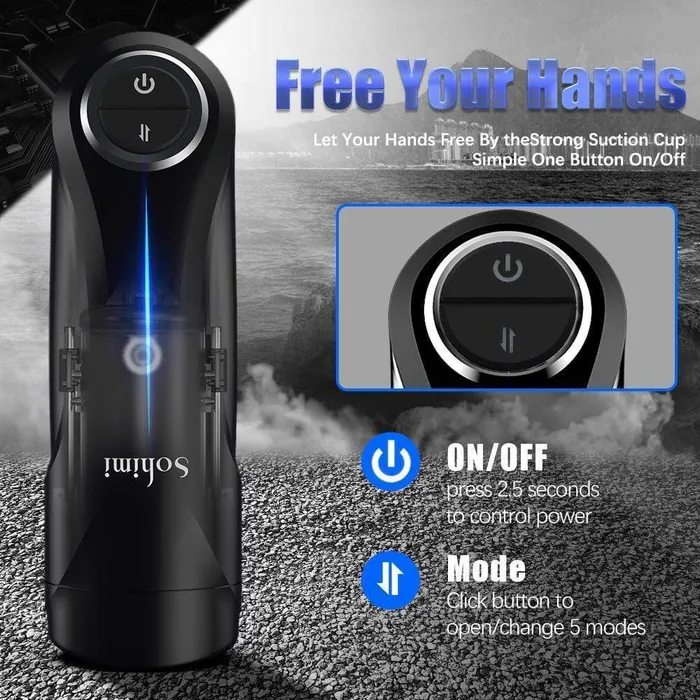 ElizaHands Free Male Masturbator ADLTOYFUN Male Sex Toys