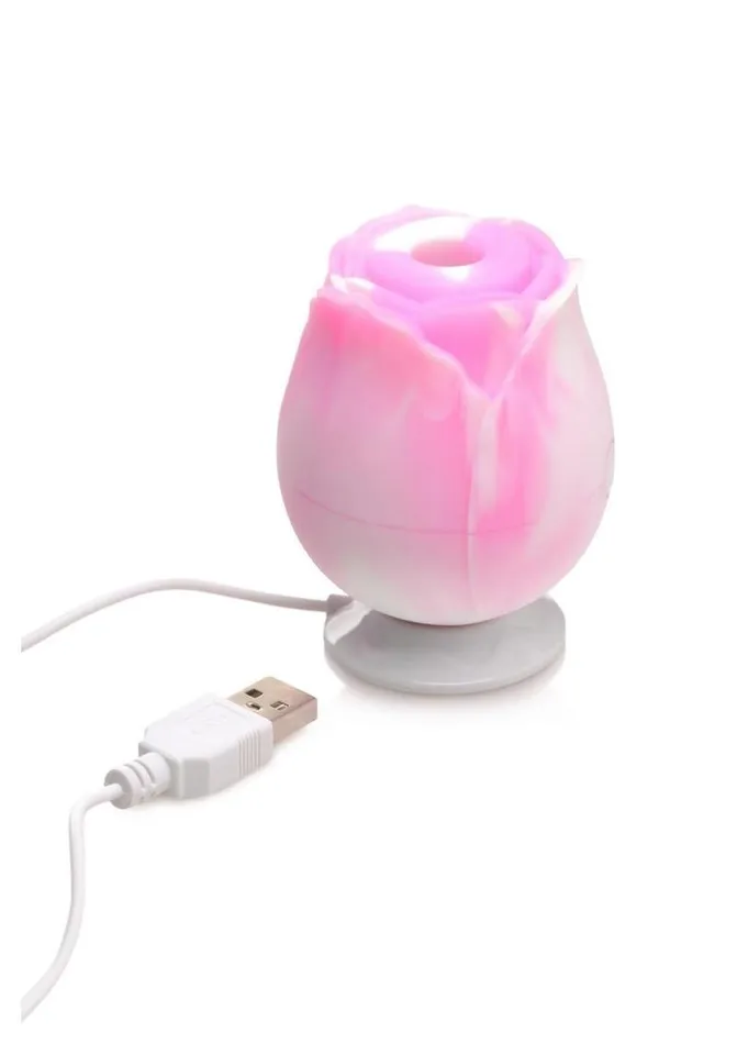 Female Sex Toys Gossip Gossip Rose Dream 10x Rechargeable Silicone Clitoral Stimulator Swirl