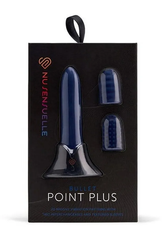 Female Sex Toys Nu Sensuelle Point Plus Rechargeable Silicone Bullet Nu Sensuelle