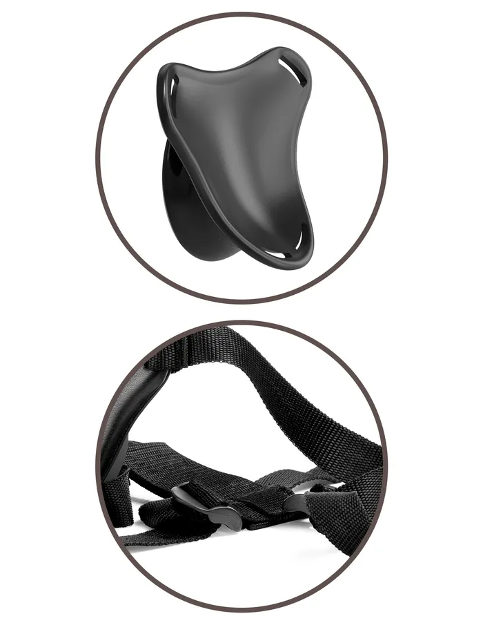Female Sex Toys Pipedream King Cock Elite Beginners Body Dock Strapon Harness Black Female Sex Toys Pipedream King Cock Elite Beginners Body Dock Strapon Harness Black