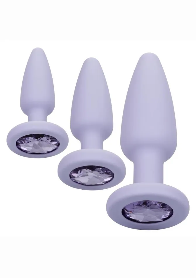 First Time Crystal Booty Kit Silicone Probes First Time Female Sex Toys