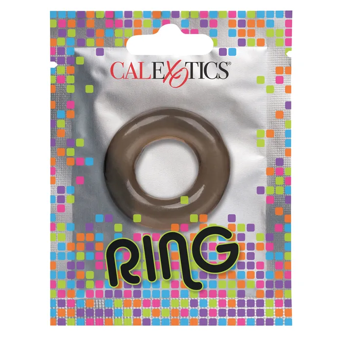 Foil Pack Ring Smoke CalExotics Male Sex Toys Foil Pack Ring Smoke CalExotics Male Sex Toys