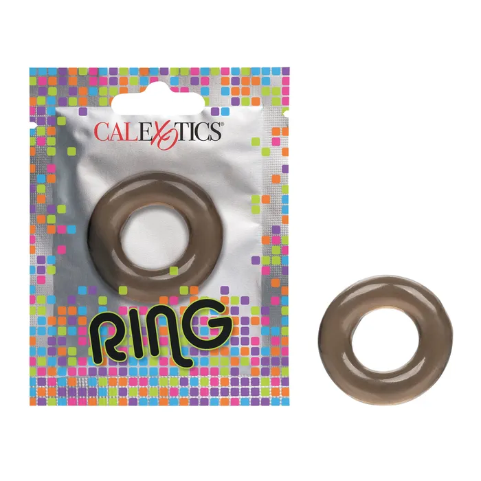 Foil Pack Ring Smoke CalExotics Male Sex Toys Foil Pack Ring Smoke CalExotics Male Sex Toys