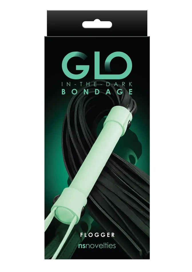 Glo Bondage Glow In The Dark Flogger Glo Bondage Dildos