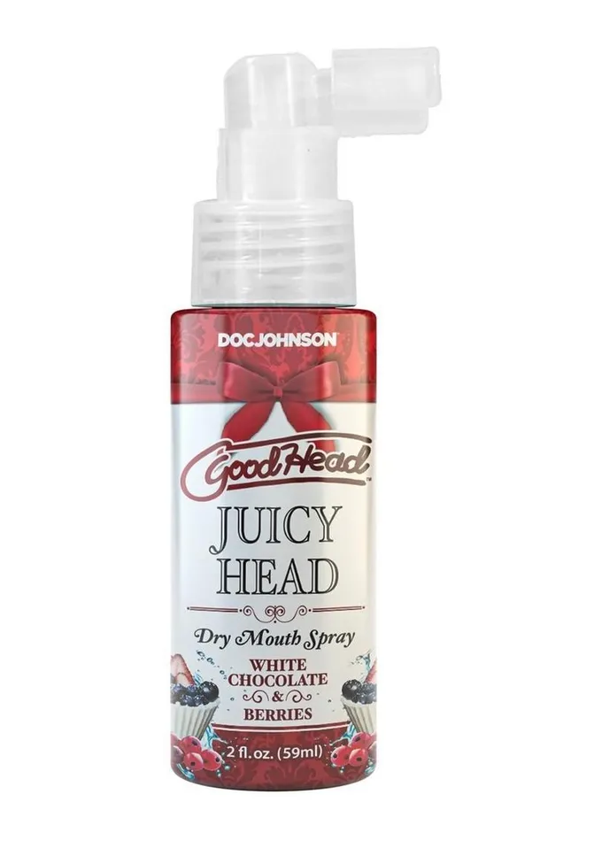 GoodHead Male Sex Toys Goodhead Juicy Head Dry Mouth Spray White Chocolate and Berries GoodHead Male Sex Toys Goodhead Juicy Head Dry Mouth Spray White Chocolate and Berries