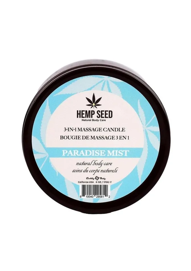 Hemp Seed Body Care Female Sex Toys Earthly Body Hemp Seed 3 In 1 Massage Candle Paradise Mist Hemp Seed Body Care Female Sex Toys Earthly Body Hemp Seed 3 In 1 Massage Candle Paradise Mist