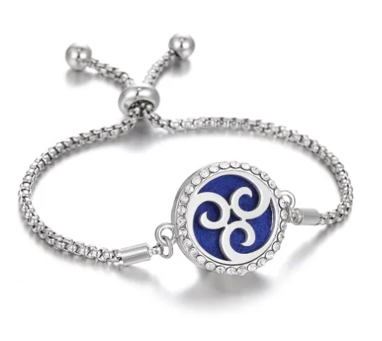 Hollow Stainless Steel Adjustable Aromatherapy Bracelet Jewelry cj Male Sex Toys
