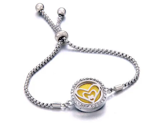 Hollow Stainless Steel Adjustable Aromatherapy Bracelet Jewelry cj Male Sex Toys
