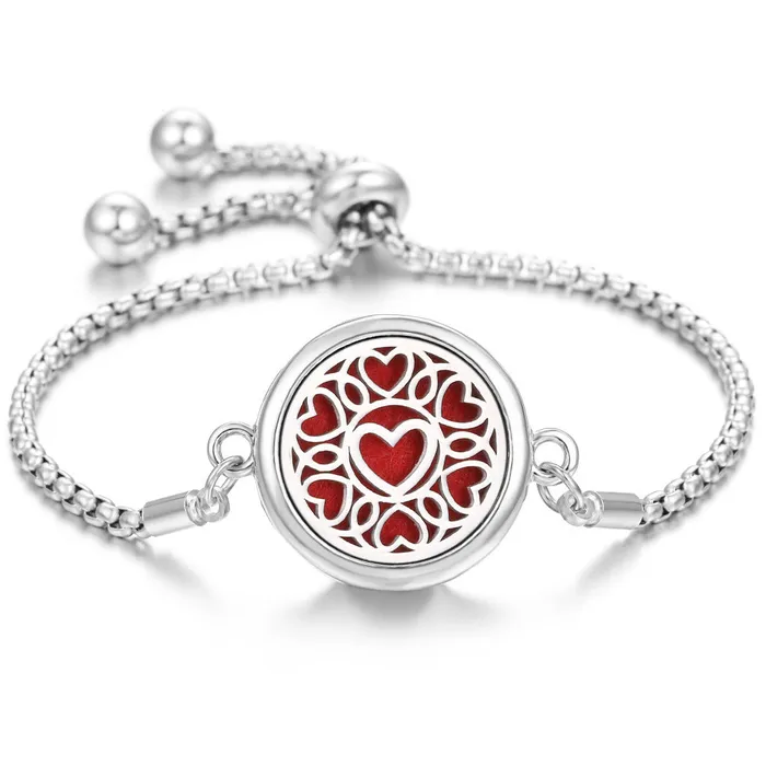 Hollow Stainless Steel Adjustable Aromatherapy Bracelet Jewelry cj Male Sex Toys