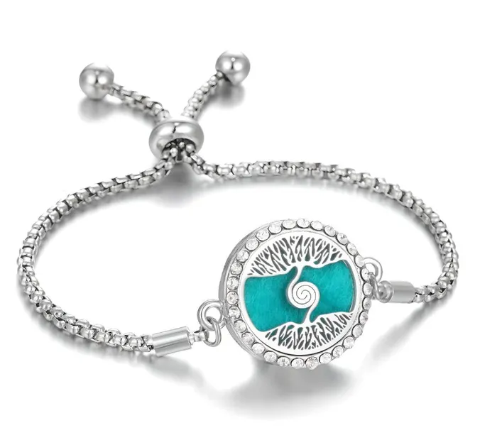 Hollow Stainless Steel Adjustable Aromatherapy Bracelet Jewelry cj Male Sex Toys