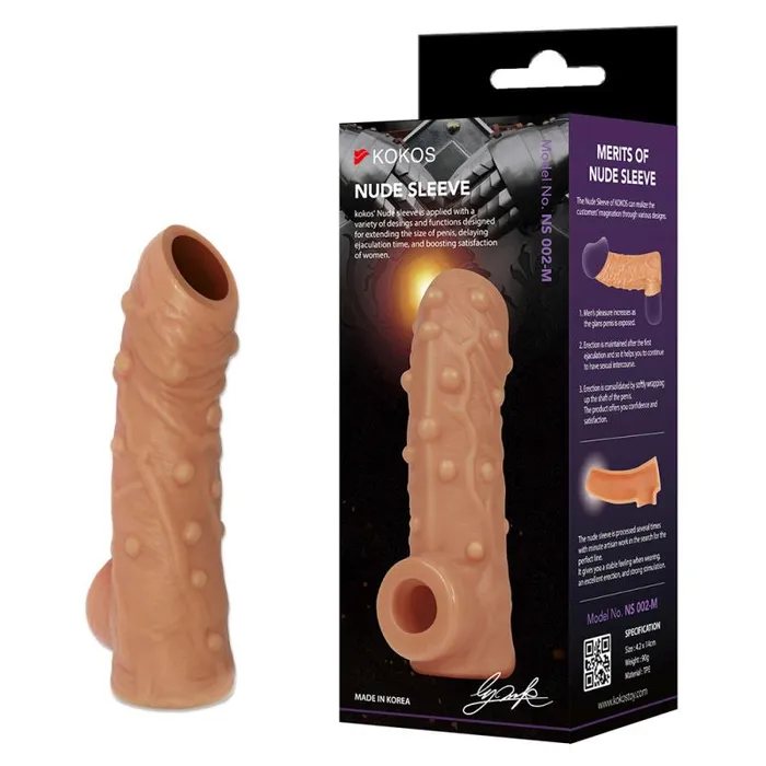 Kokos Male Sex Toys Nude Sleeve 2 Medium