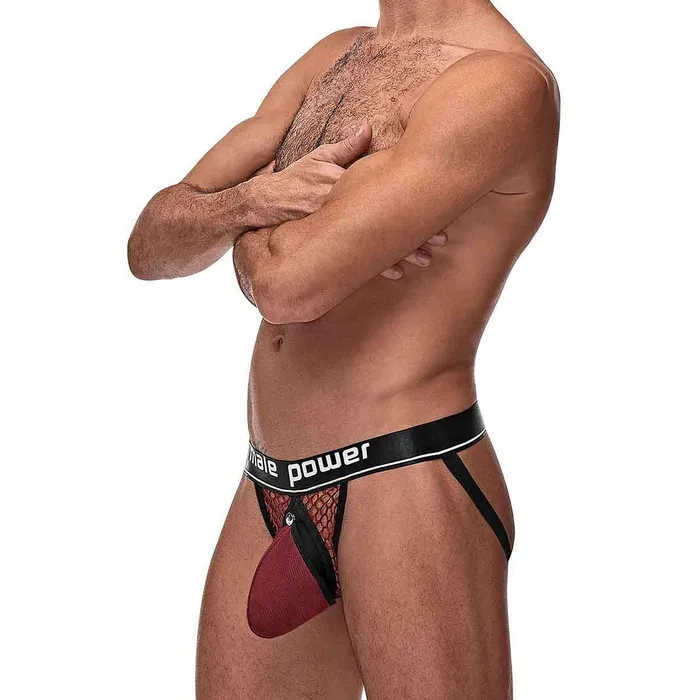Male Power Male Sex Toys Cock Pit Net Cock Ring Jock S M Burgundy Male Power Male Sex Toys Cock Pit Net Cock Ring Jock S M Burgundy