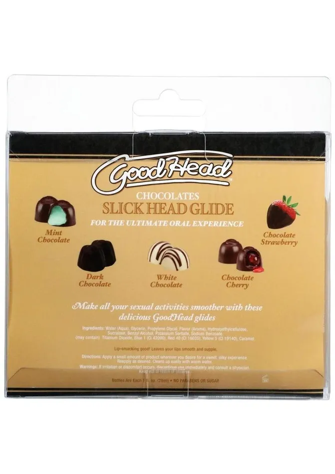 Male Sex Toys GoodHead Goodhead Slick Head Glide Chocolates