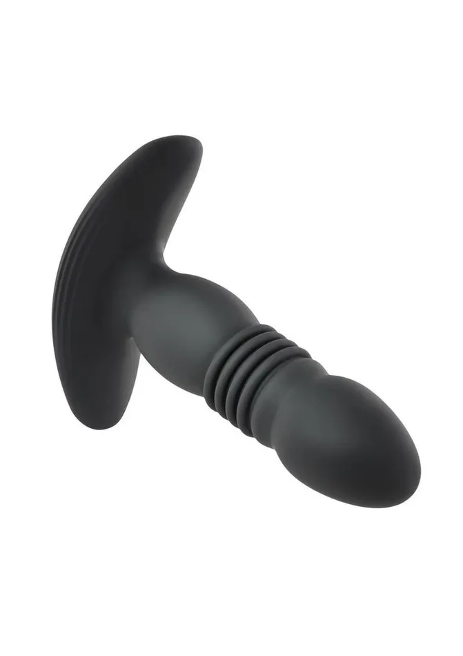 Male Sex Toys Playboy Trust The Thrust Rechargeable Silicone Thrusting Anal Plug with Remote Control Playboy