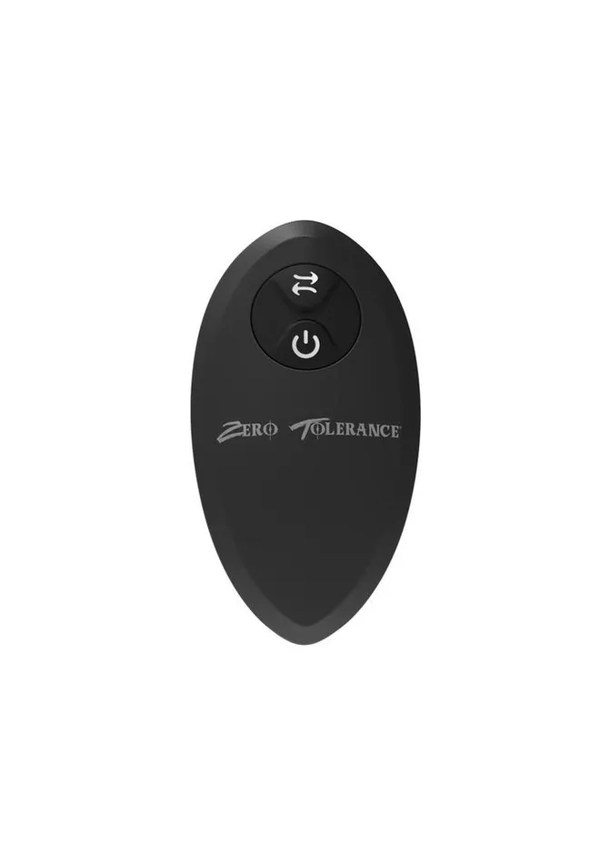 Male Sex Toys Zero Tolerance Zero Tolerance The OneTwo Punch Silicone Rechargeable Prostate Massager with Remote Control