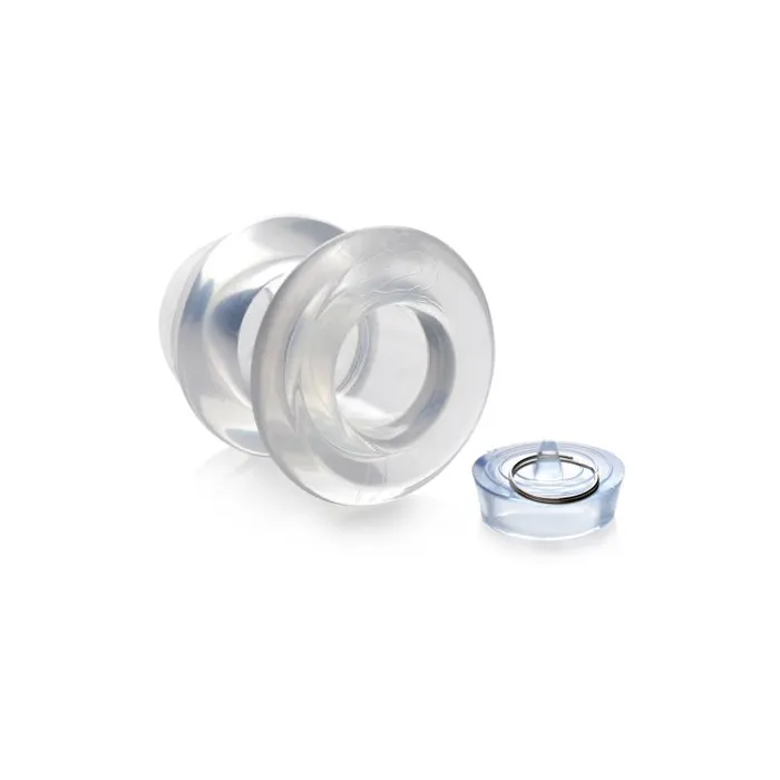 Master Series Anal Ass Bung Clear Hollow Anal Dilator 35 Large