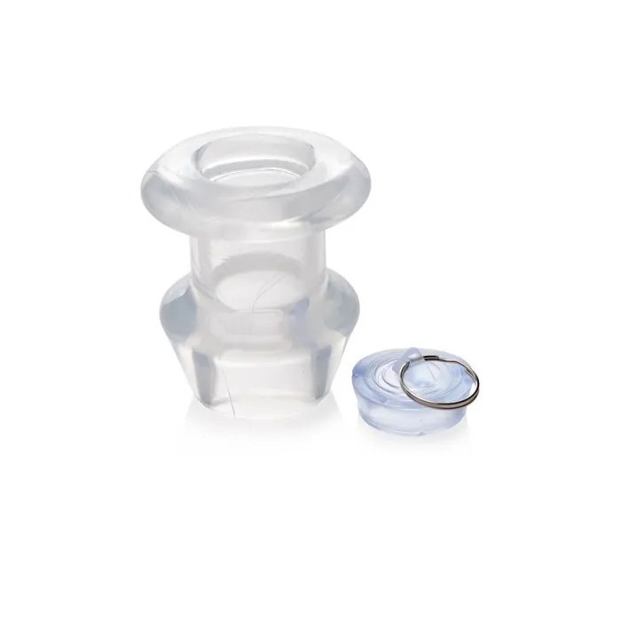 Master Series Anal Ass Bung Clear Hollow Anal Dilator 35 Large