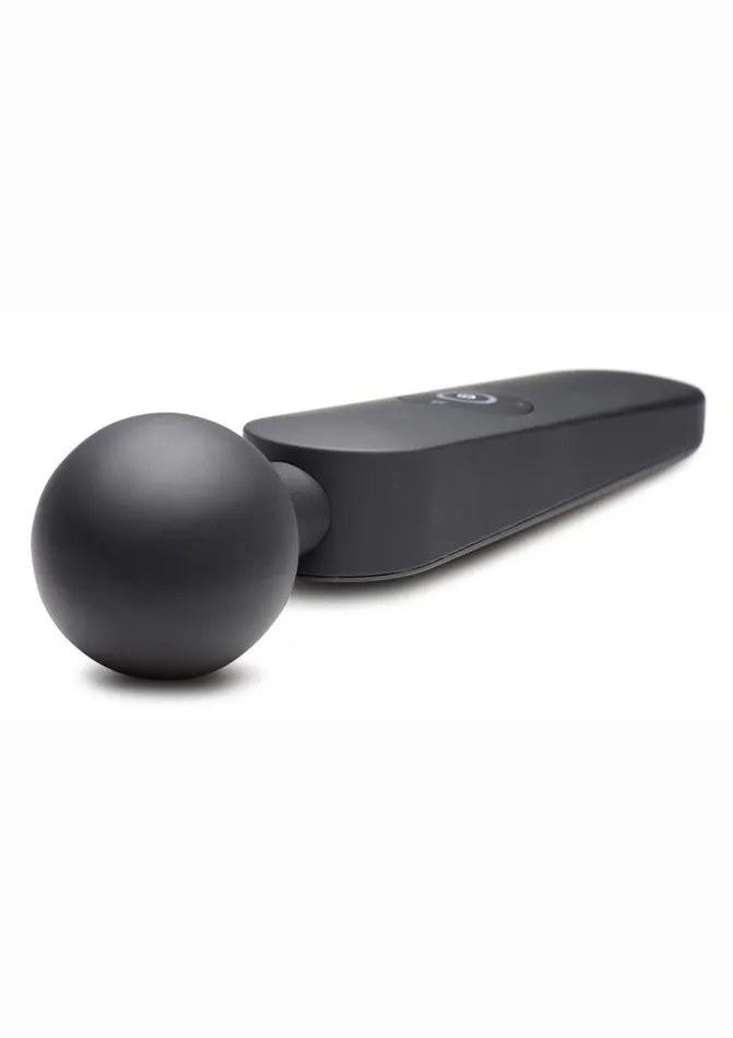 Master Series Thunder Wand 72x Rechargeable Silicone Heating Wand Massager Master Series Female Sex Toys
