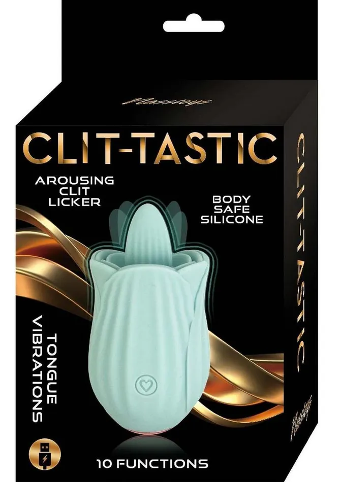 Nasstoys ClitTastic Arousing Clit Licker Rechargeable Silicone Clitoral Vibrator Female Sex Toys