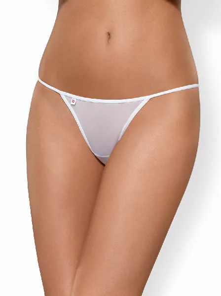 Obsessive Male Sex Toys Luiza Thong White