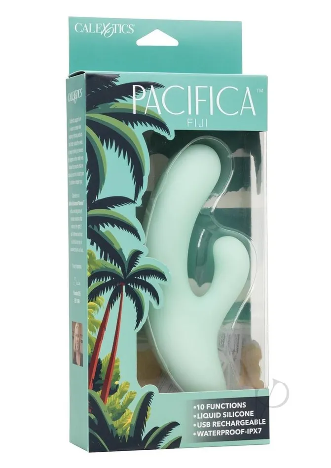 Pacifica Female Sex Toys Pacifica Fiji Rechargeable Silicone Dual Vibrator