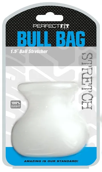 PerfectFit Male Sex Toys Bull Bag Ball Stretcher 15in Clear