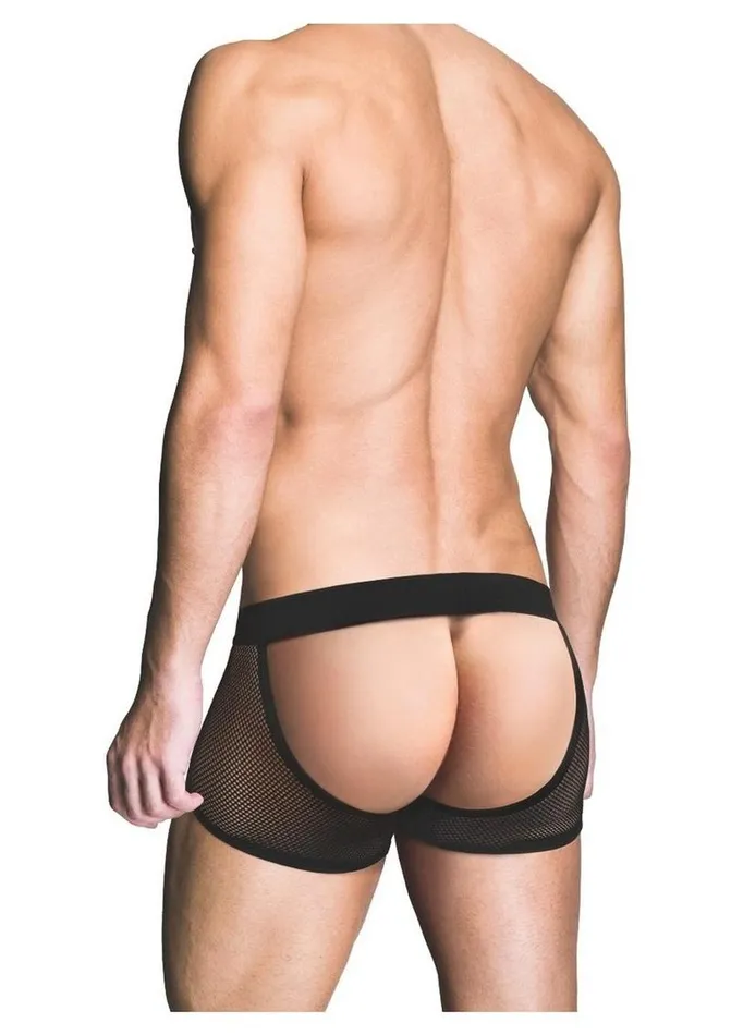 Prowler Red Fishnet AssLess Trunk Prowler RED Anal