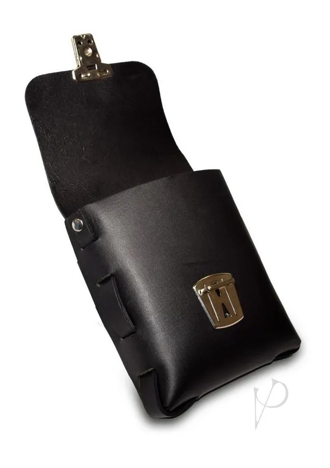 Prowler RED Restraints Prowler Red Leather Buckle Pouch