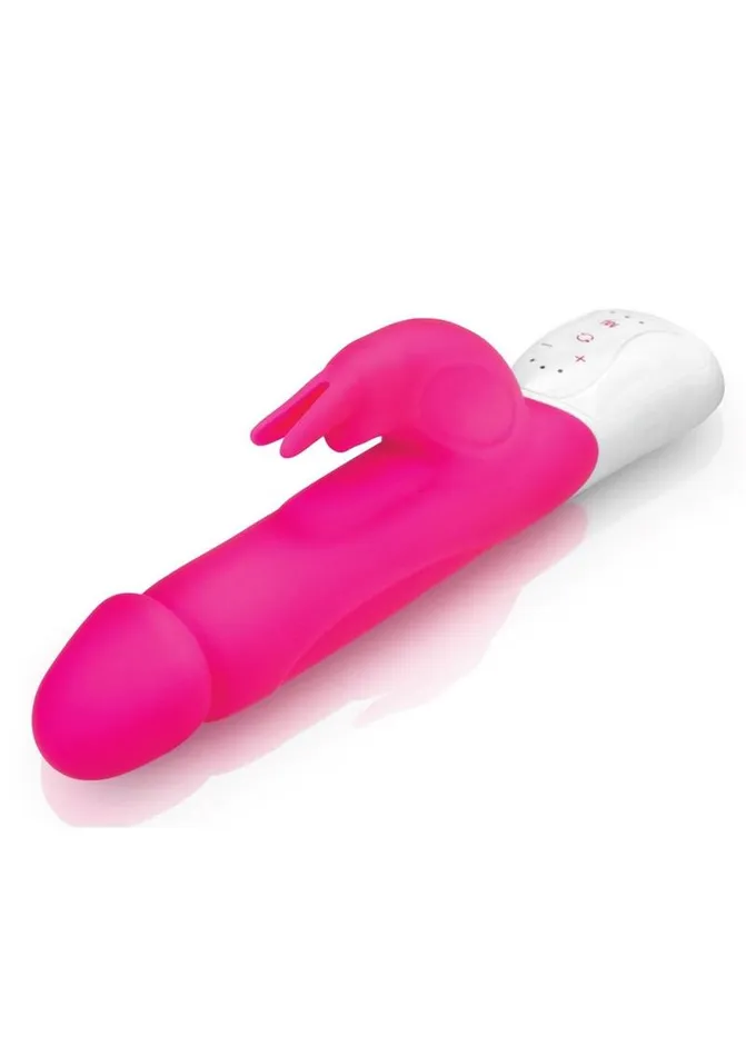 Rabbit Essentials Rechargeable Silicone Realistic Rabbit Rabbit Essentials Female Sex Toys