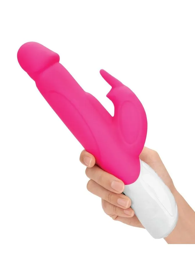 Rabbit Essentials Rechargeable Silicone Realistic Rabbit Rabbit Essentials Female Sex Toys