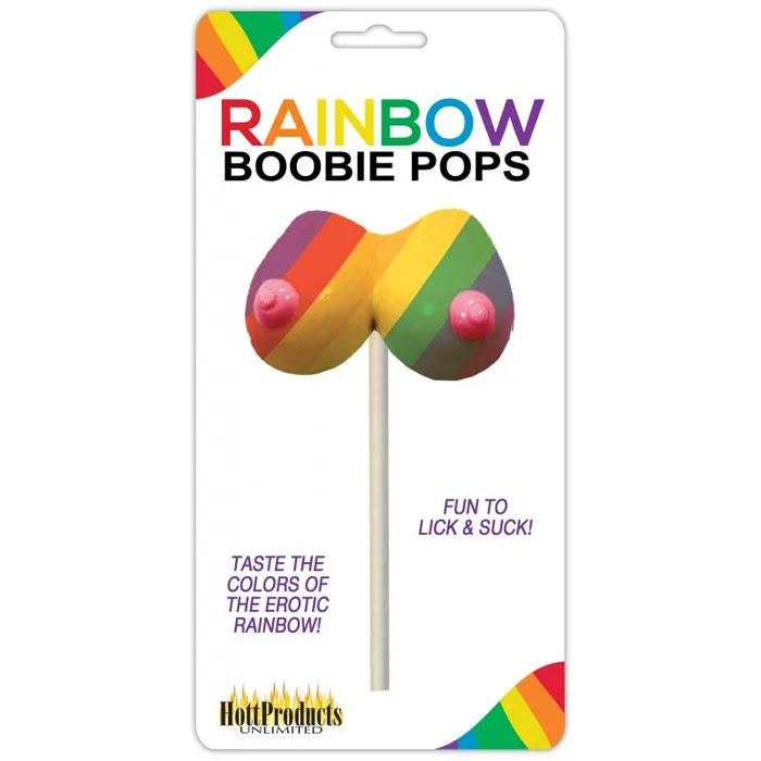 Rainbow Boobie Candy Pop Hott Products Vibrators