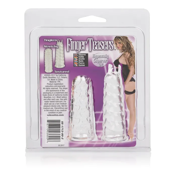Silicone Finger Teasers CalExotics Female Sex Toys Silicone Finger Teasers CalExotics Female Sex Toys