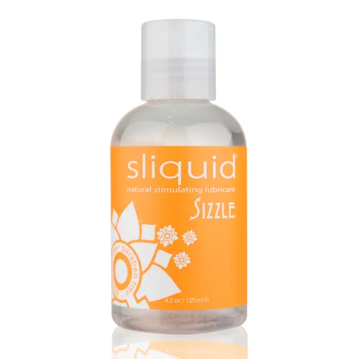 Sliquid Lubricants Sizzle Waterbased Stimulating Lubricant