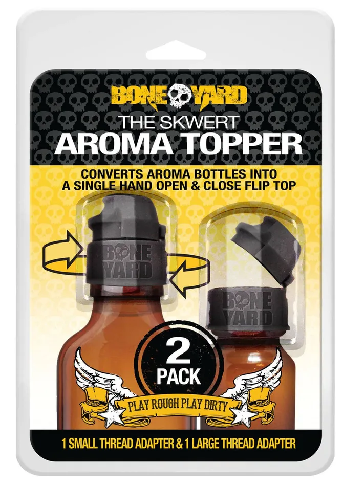 The Skwert Aroma Topper 2 Pack 1 Small and 1 Small and 1 Large Thread Adapter Rascal Boneyard Male Sex Toys The Skwert Aroma Topper 2 Pack 1 Small and 1 Small and 1 Large Thread Adapter Rascal Boneyard Male Sex Toys