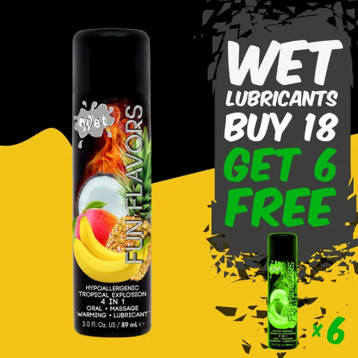 Vibrators Wet Fun Flavors