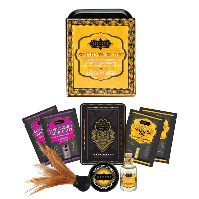 Weekender Kit Coconut Pineapple Kama Sutra Couples Weekender Kit Coconut Pineapple Kama Sutra Couples