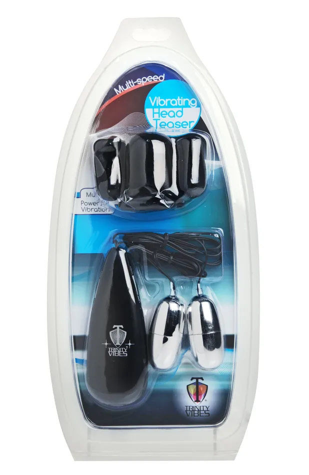 XR Brands Trinity Vibes MultiSpeed Vibrating Head Teaser Vibrators
