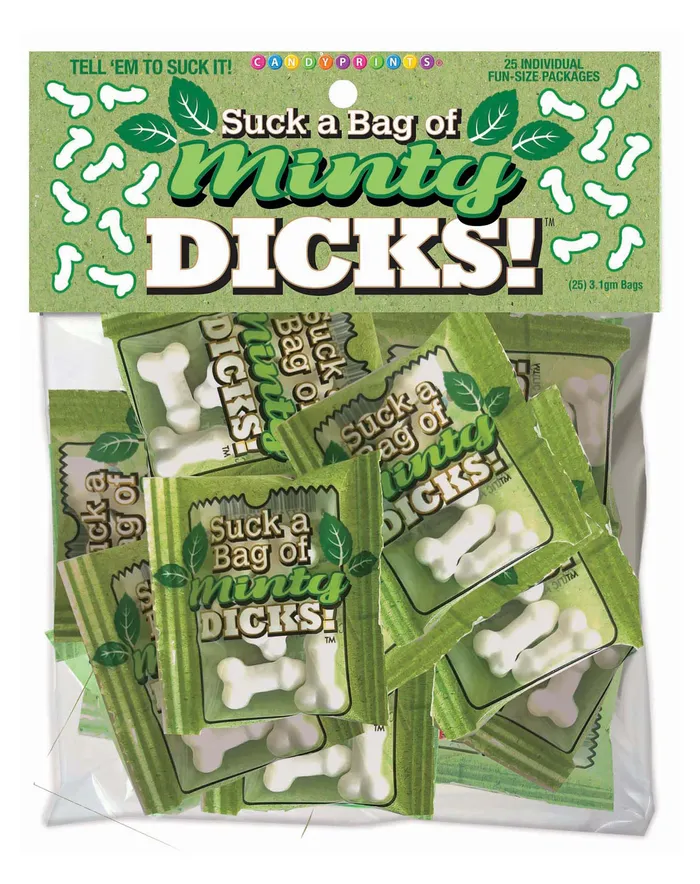 Anal Little Genie Suck a Bag of Minty Dicks Bag of 25