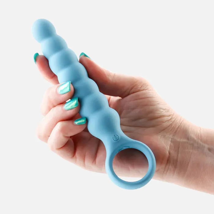 Anal NS Novelties Desire Lucent Vibrating Anal Plug Blue Anal NS Novelties Desire Lucent Vibrating Anal Plug Blue