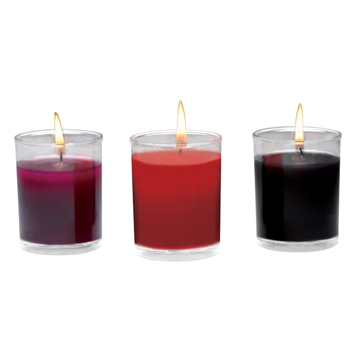 Anal XR Brands Flame Drippers Candle Set Designed for Wax Play